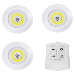 Set 3 Lampi LED Wireless - Cu Telecomanda