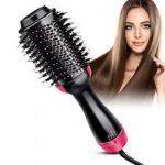 Perie Electrica Pentru Volum Cu Aer Cald One Step 3 In 1, Uscator, Perie, Ondulator. Putere 1000W, tehnologie Ionica 1 Perie Electrica Pentru Volum Cu Aer Cald One Step 3 In 1, Uscator, Perie, Ondulator. Putere 1000W, tehnologie Ionica