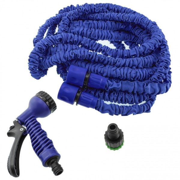 Furtun de Gradina Extensibil 30m cu toate accesoriile pentru stropit incluse