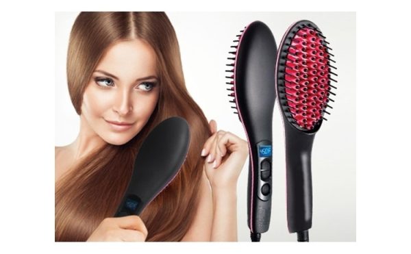 Perie pentru indreptat parul + Cadou Epilator multifunctional