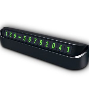 Indicator pentru numarul de telefon interior parbriz