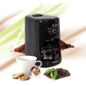 Cafetiera cu rasnita integrata HEINNER HCM-900RBK