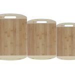 Set 3 tocatoare Jinzifeng din bambus natural