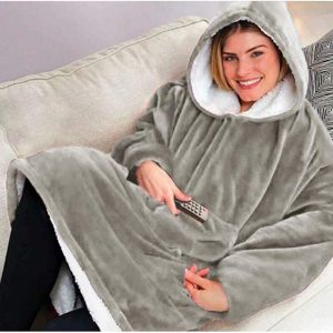 Hanorac cu Maneci GRI