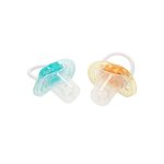 Set 2 Suzete Silicon U-GROW 2 Set 2 Suzete Silicon 6-18 Luni, Multicolor