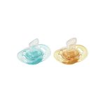 Set 2 Suzete Silicon U-GROW 3 Set 2 Suzete Silicon 6-18 Luni, Multicolor