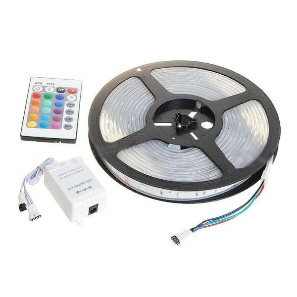 Banda LED 5050 RGB multicolor cu telecomanda