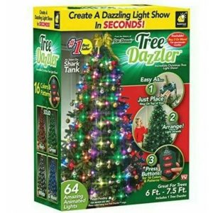 Instalatie LED 48 globuri luminoase, 5 programe, 16 culori, Tree Dazzler