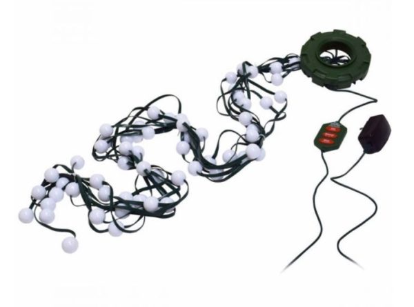 Instalatie LED 48 globuri luminoase, 5 programe, 16 culori, Tree Dazzler