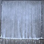 Instalatie Craciun tip perdea ploaie, 3m x 3m, diverse culori, 384 LED