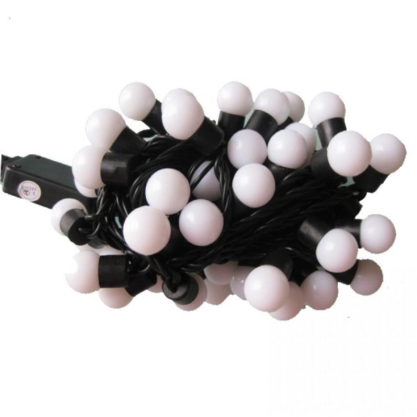 Instalatie cu globulete pentru brad 40 bulbi cherry