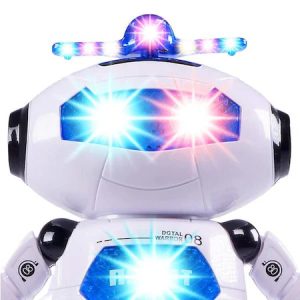 Jucarie interactiva MalPlay Robot care danseaza cu sunete si lumini