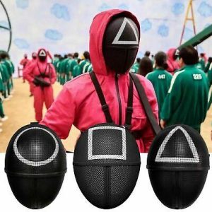 Masca Jocul Calamarului - Squid Game pentru Halloween