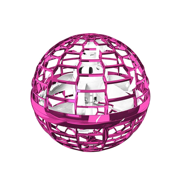 Minge zburatoare cu LED tip drona, Flynova Pro, incarcare USB, cu controller