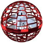 Minge zburatoare cu LED tip drona, Flynova Pro, incarcare USB, cu controller