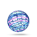 Minge zburatoare cu LED tip drona, Flynova Pro, incarcare USB, cu controller