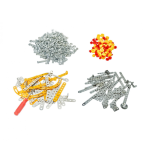 Set de constructie cu 447 piese metalice, Turnul Eiffel