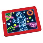Tableta luminoasa pentru desenat, Magic Pad, carioci speciale si sabloane incluse, divertisment educativ 2 Tableta luminoasa pentru desenat, Magic Pad, carioci speciale si sabloane incluse, divertisment educativ