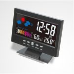 Ceas Digital cu Calendar Display - Termometru Multifuncțional Lcd