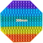 Jucarie Jumbo senzoriala antistres Forme Push Pop It Bubble