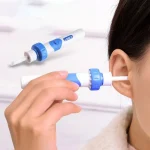 Dispozitiv de ingrijire a urechii, cu 16 capete in forma de spirala