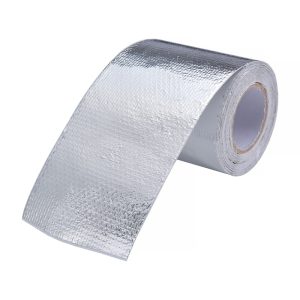 Banda adeziva izolatoare din aluminiu, 10 cm x 5 m