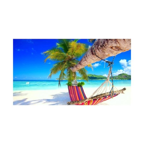 Hamac Grunberg cu bara de lemn, 80x200