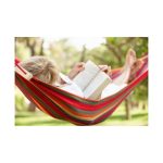 Hamac Grunberg cu bara de lemn, 80x200