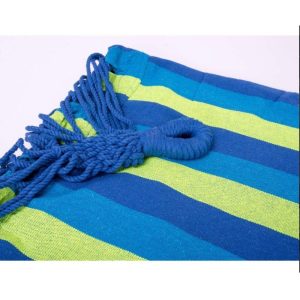 Hamac multicolor din bumbac pentru curte sau gradina