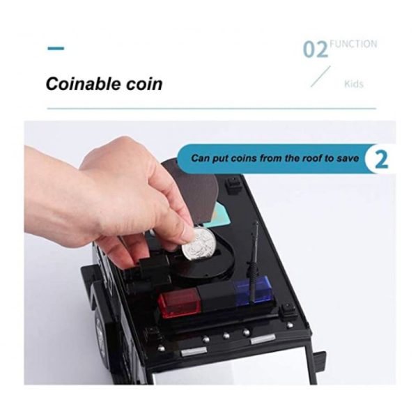 Masinuta tip pusculita electronica cu cifru si amprenta