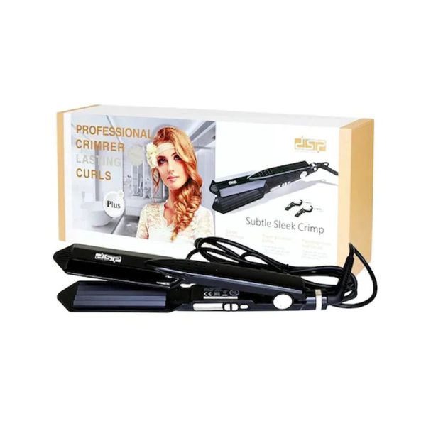 Placa DSP Profesionala pentru creponat parul, 45W, 2 agrafe pentru par incluse