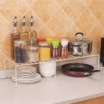 Polita sau organizator bucatarie Zola extensibila, ideal pentru o buna organizare, 38x26x13.5 cm 1 Polita/organizator bucatarie, Zola®, extensibila, ideal pentru o buna organizare, 38x26x13.5 cm