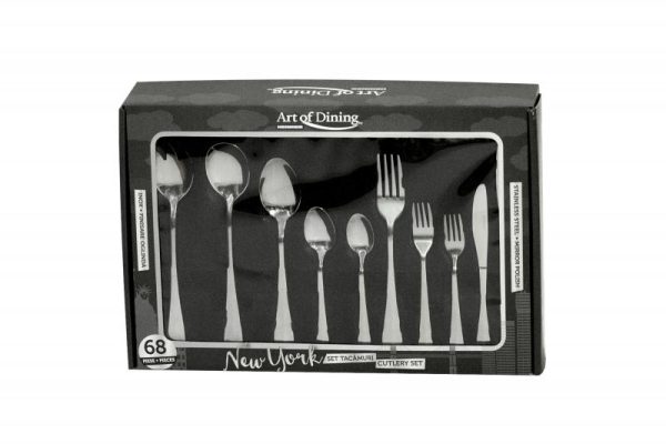 Setul de tacamuri inox  68 piese New Yorg, Aet of Dinning