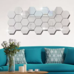 Set 10 oglinzi design hexagon oglinzi decorative 5 Set 10 oglinzi design hexagon oglinzi decorative