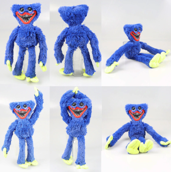 Jucarie de plus Huggy Wuggy, Albastru