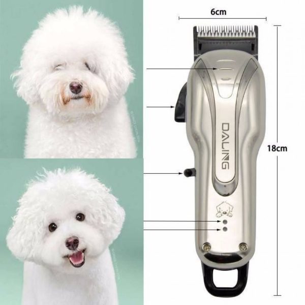 906-14325 Masina profesionala de tuns caini si oi, aparat de tuns animale 8 in 1