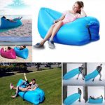 Lazzy Bag Saltea-sezlong gonflabil portabil 1+1