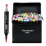 Set 80 markere cu varf dublu 1 Set 80 markere cu varf dublu