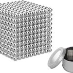 Bile Magnetice AntiStres Argintiu 216 piese 2 Bile Magnetice AntiStres Argintiu 216 piese