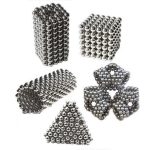 Bile Magnetice AntiStres Argintiu 216 piese 1 Bile Magnetice AntiStres Argintiu 216 piese