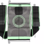 Genunchiera elastica ajustabila cu bretele elastice, bandaj pentru genunchi cu compresie 2 Genunchiera elastica ajustabila cu bretele elastice, bandaj pentru genunchi cu compresie