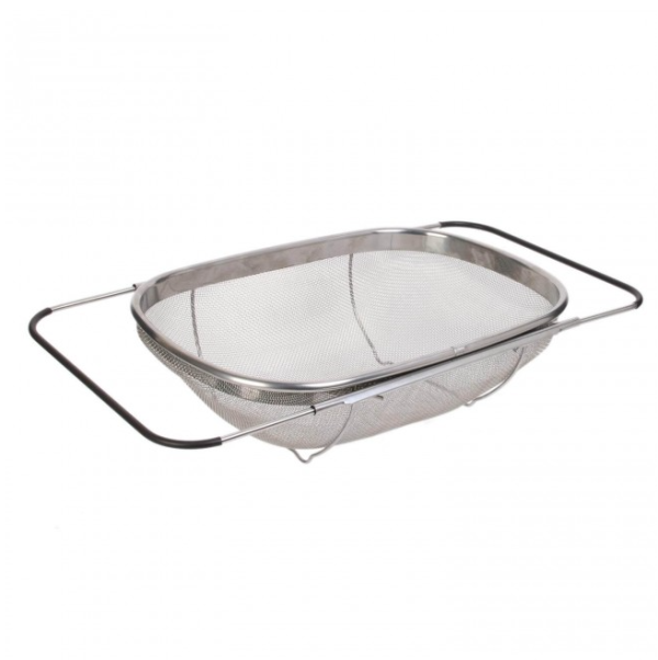 Sita din otel inoxidabil, cu manere extensibile,