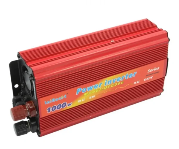 Invertor Tensiune, 12V-220V Lairun, 1000 W, Putere Continua 665 W