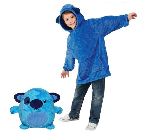 Hanoracul cu blana cățeluș albastru