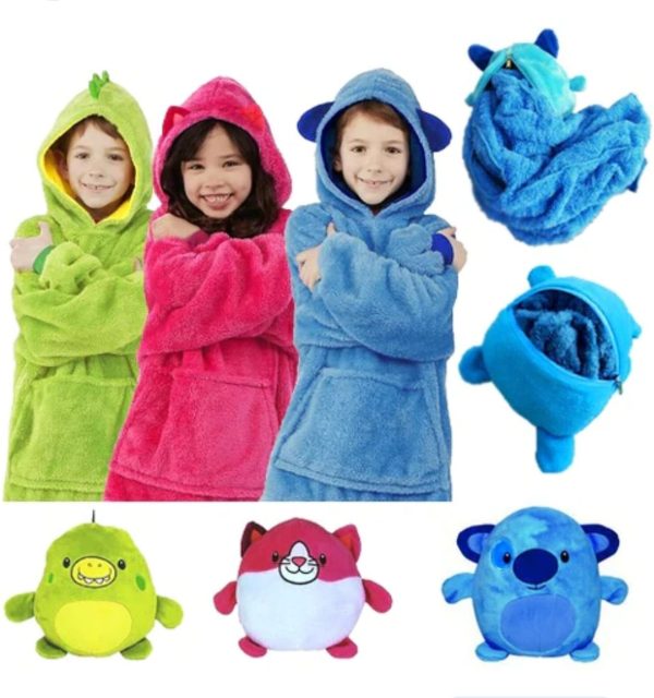 Hanoracul cu blana cățeluș albastru