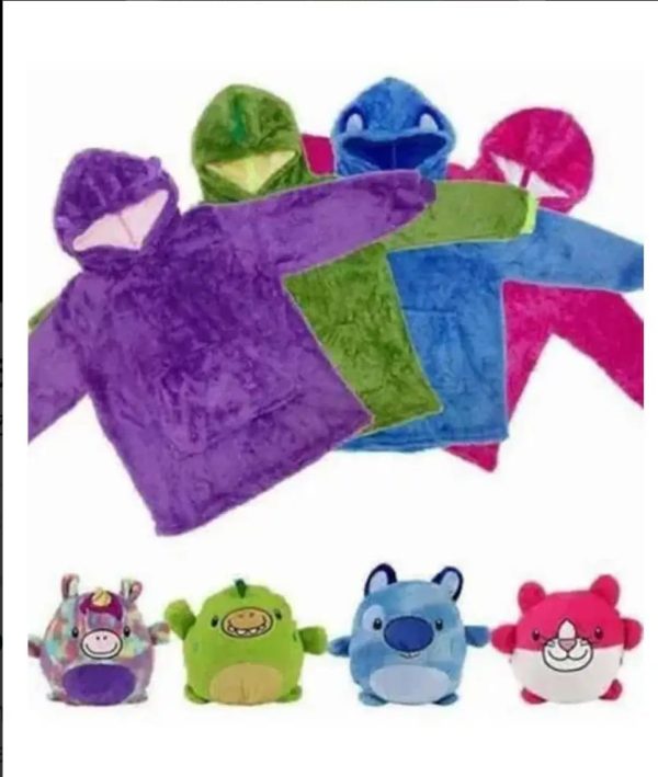 Hanoracul cu blana cățeluș albastru