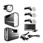 Kit Iluminare 3 becuri LED cu incarcare solara Camping GDlite 16