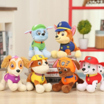 Set 6 catei din plus Patrula Catelusilor 25cm