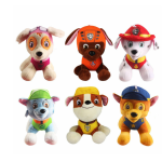 Set 6 catei din plus Patrula Catelusilor 25cm