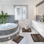 Covoare Pentru Baie, 3 Piese, Antiderapante model animal print tigru